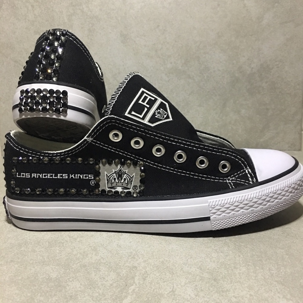 COMPASS BRAND NHL LA KINGS WOMENS BLING SHOES